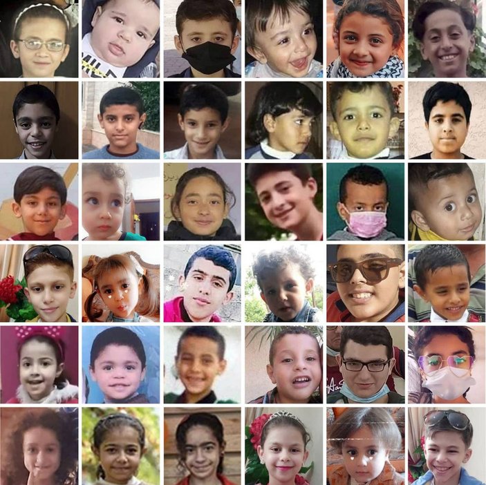 Haaretz, İsrail'in öldürdüğü Gazzeli çocukların fotoğraflarını paylaştı
