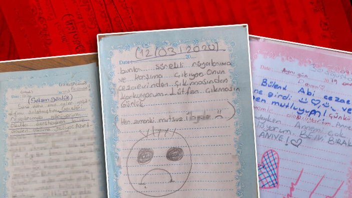 İzmir'de tacize uğrayan küçük kızın günlüğü ortaya çıktı
