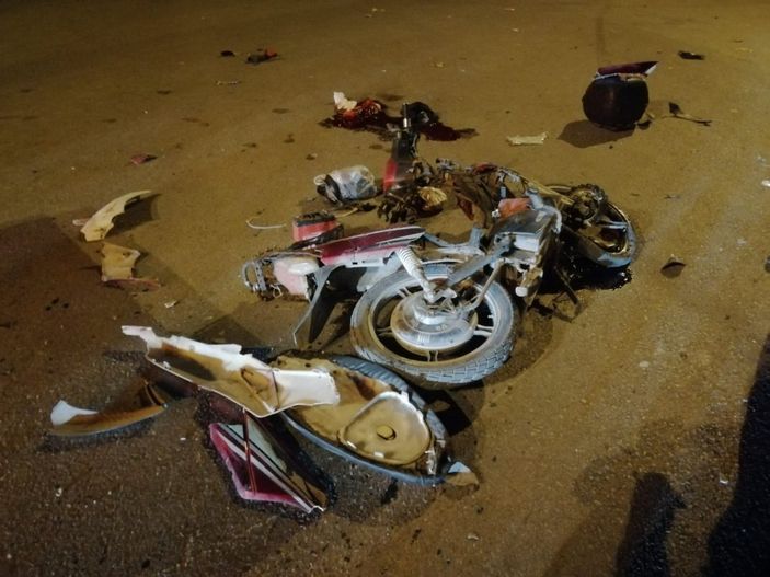 i Konya'da elektrikli bisiklet sürücüsünün hayatını kaybettiği kaza