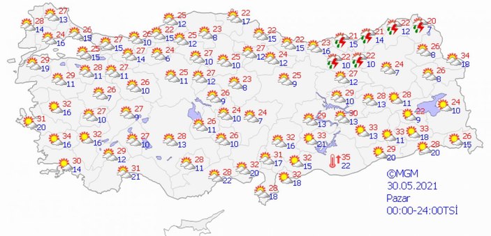 Meteoroloji uyardı: Hafta sonu yağış var, sıcaklık düşecek