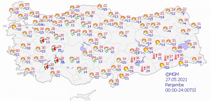 Meteoroloji uyardı: Hafta sonu yağış var, sıcaklık düşecek