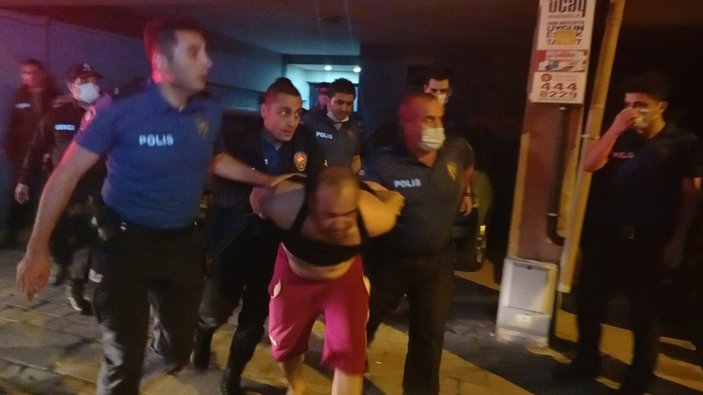Aydın'da evini tüple patlatmaya kalktı, polis alarma geçti