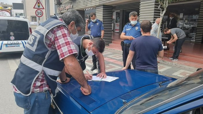 Bursa'da izin belgesi alan çiftçi, şehir turu yaparken yakalandı