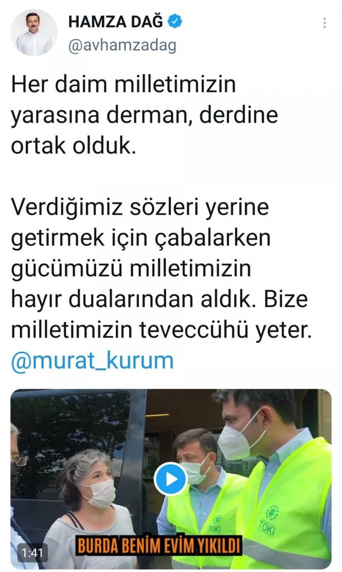 İzmir'de CHP’li vatandaşlar, Murat Kurum’a konutlardan dolayı teşekkür etti