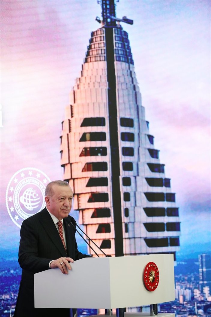 Cumhurbaşkanı Erdoğan'ın Çamlıca Kulesi açılış töreni konuşması