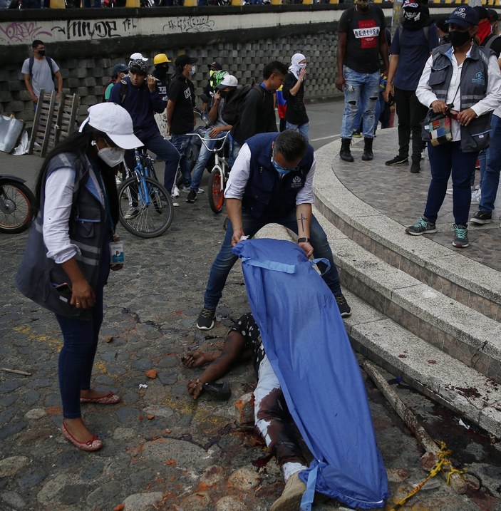 Kolombiya’daki protestolarda 4 kişi hayatını kaybetti