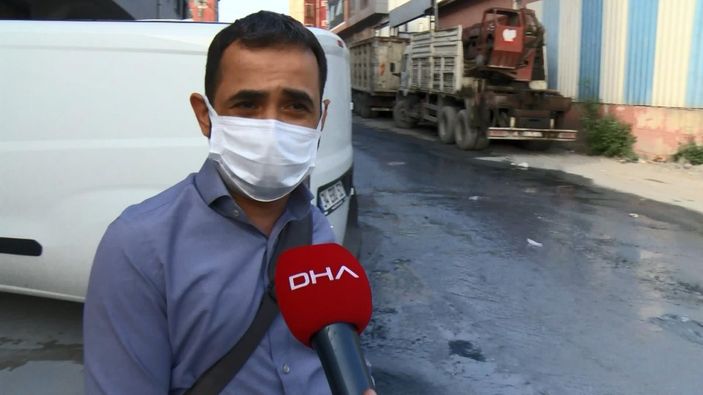 d Esenyurt’ta dükkanları atık sular bastı, üretim durdu
