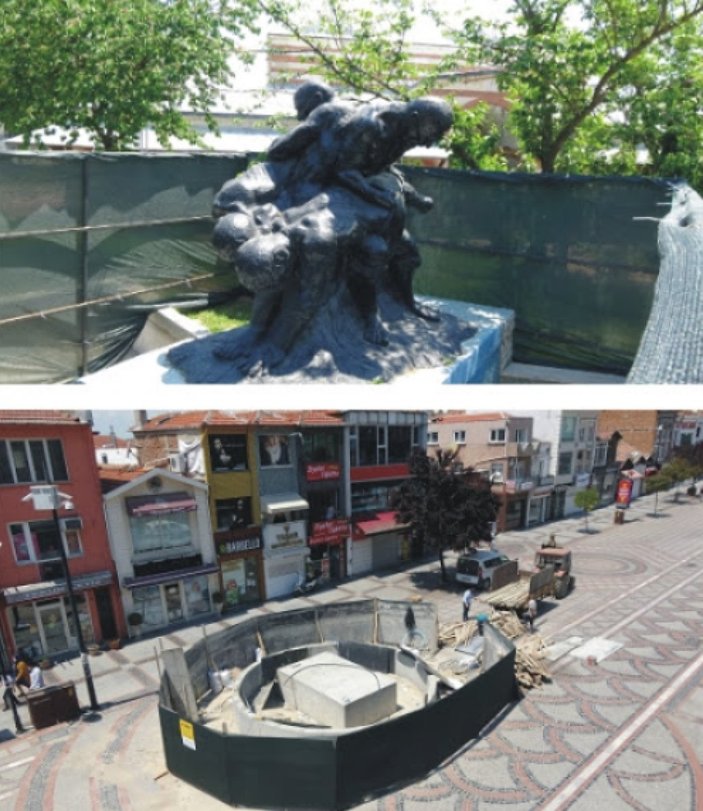 Edirne'de heykel tartışması Millet İttifakı'nı böldü
