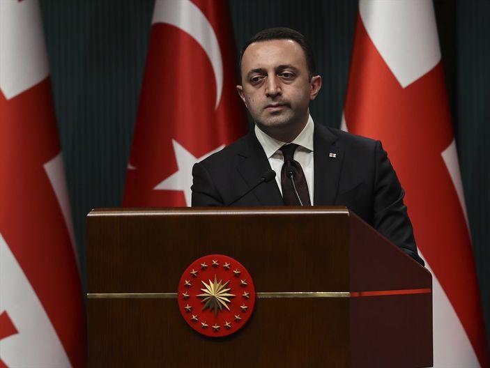 Cumhurbaşkanı Erdoğan ile Gürcistan Başbakanı'ndan ortak açıklama