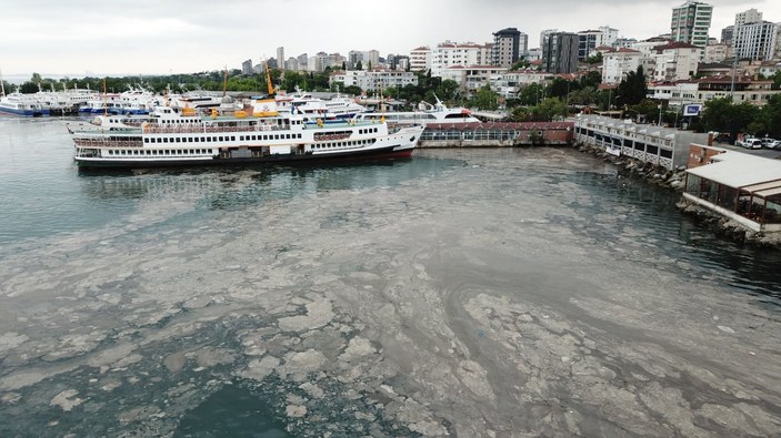 Deniz salyasıyla kaplanan Marmara Denizi’nin dibi görüntülendi