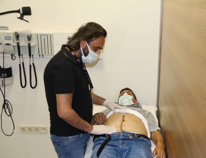 i Eskişehir’de karnından 6 kiloluk kitle çıkarıldı