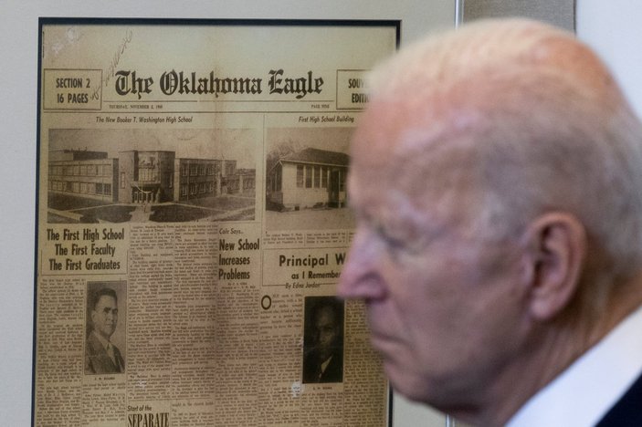 Joe Biden, Tulsa’yı ziyaret eden ilk ABD Başkanı oldu