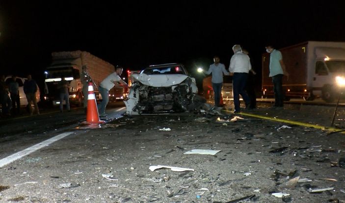 Diyarbakır'da trafik kazası: 4'ü ağır 6 yaralı