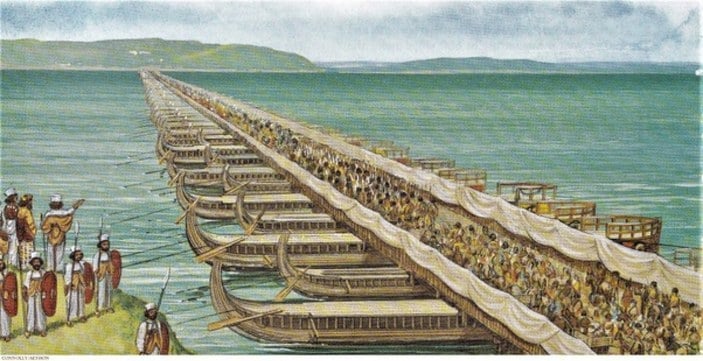 Vakanüvis yazdı: Antik çağda Boğazlara inşa edilen 2 köprü