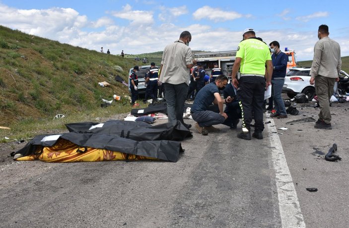 Sivas'ta kaza: 9 ölü