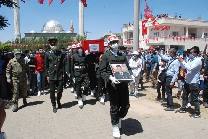 Hatay şehidi Halit Altun'a veda