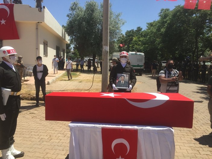 Hatay şehidi Halit Altun'a veda