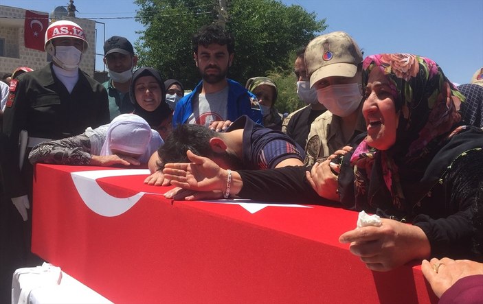 Hatay şehidi Halit Altun'a veda