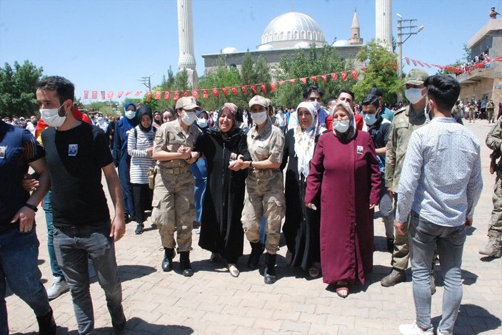 Hatay şehidi Halit Altun'a veda