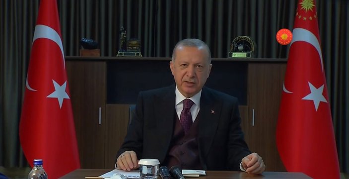 Cumhurbaşkanı Erdoğan, Denizkurdu 2021 Tatbikatı'na canlı bağlantıyla katıldı