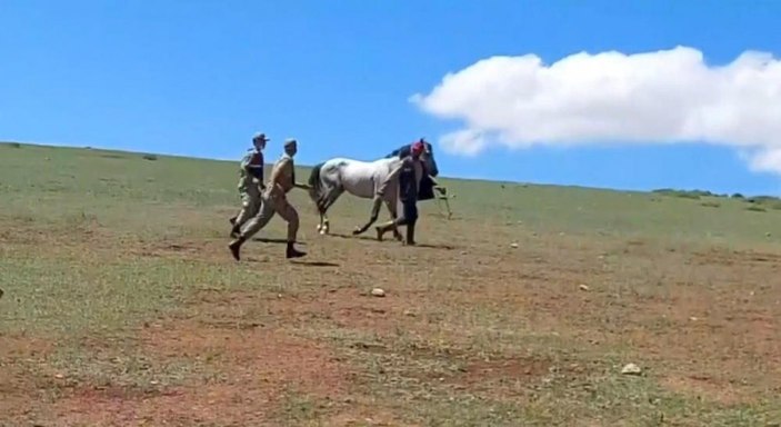 Erzincan'da 30 kişilik grup taş ve sopalarla birbirine saldırdı