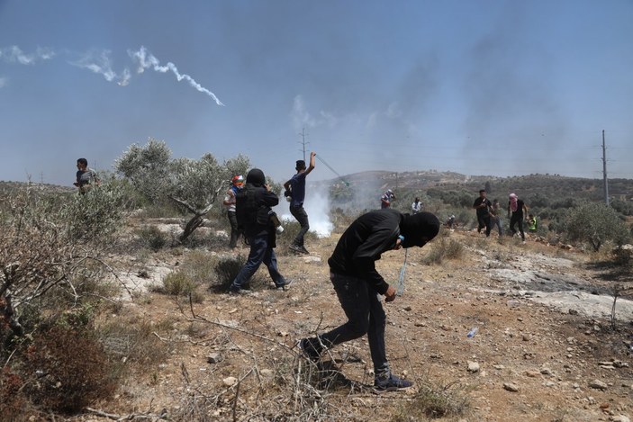 İsrail'den Nablus'taki protestolara müdahale