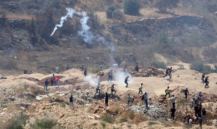İsrail'den Nablus'taki protestolara müdahale