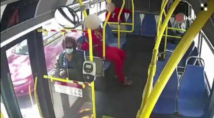 ABD'de otobüste saçları yakılan kadın