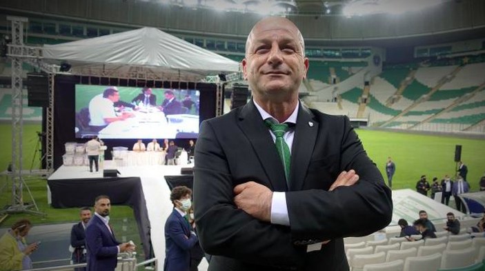 Bursaspor'un yeni başkanı Hayrettin Gülgüler