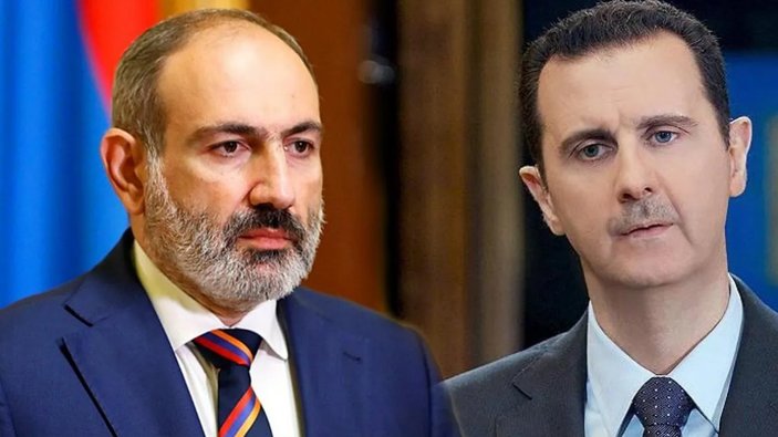 Nikol Paşinyan, Beşar Esad'ı tebrik etti