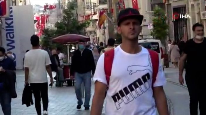 İ Taksim, pandemi öncesi günlere geri döndü