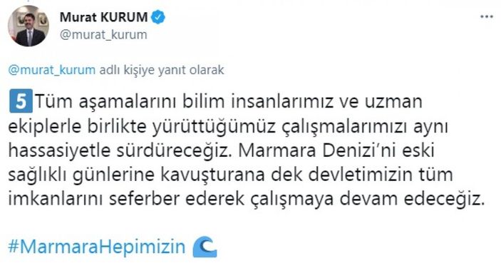 Murat Kurum: Çalışmalarımıza, 700 bilim insanı katıldı