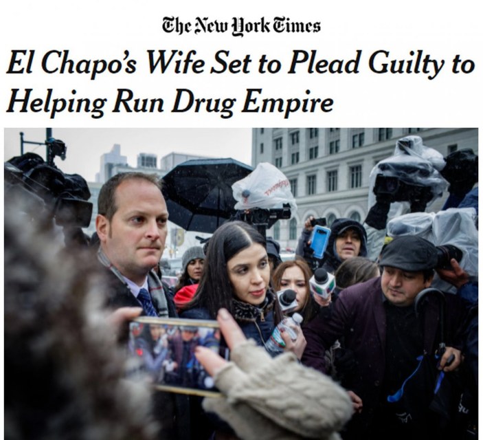 NY Times: El Chapo'nun eşi Emma Coronel, suçlamaları kabul edecek