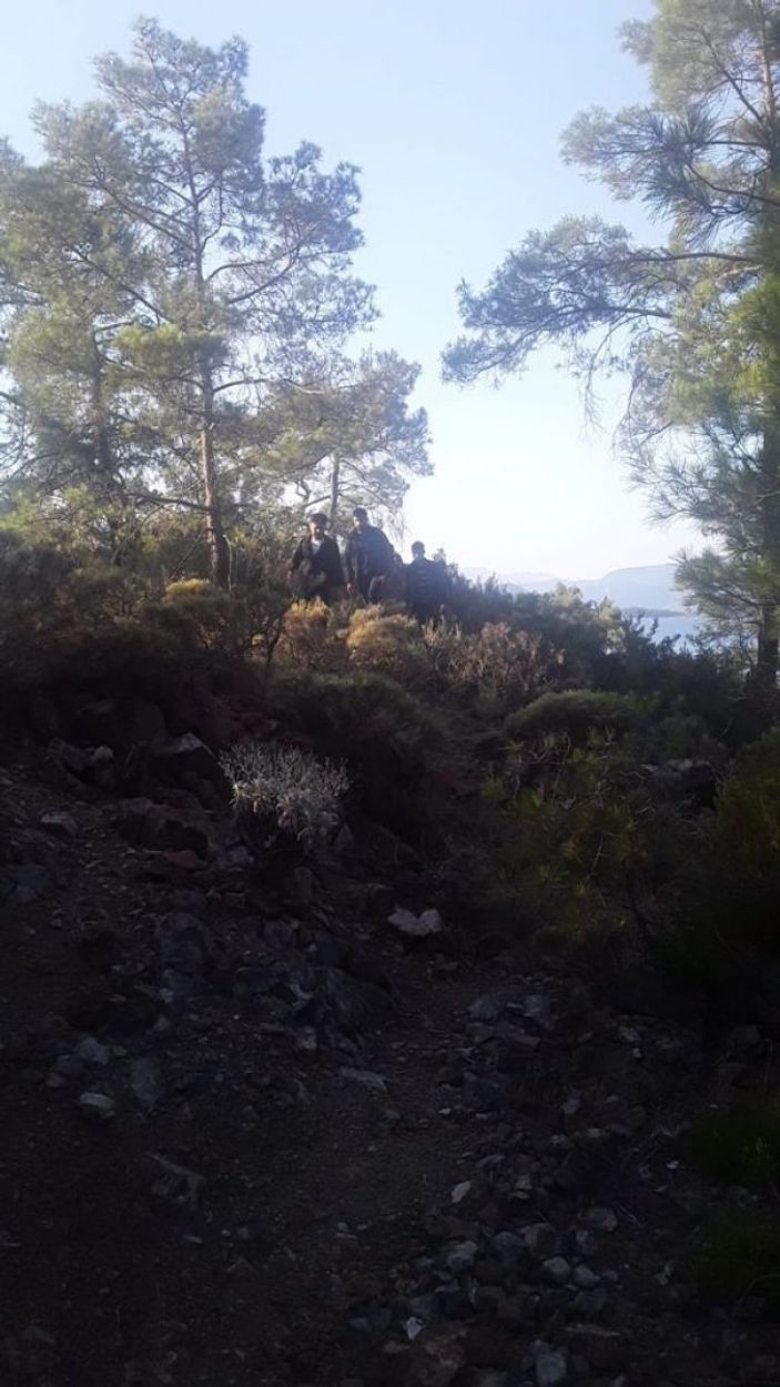 i Muğla’da Yunanistan’a kaçmaya çalışan 112 kaçak göçmen yakalandı