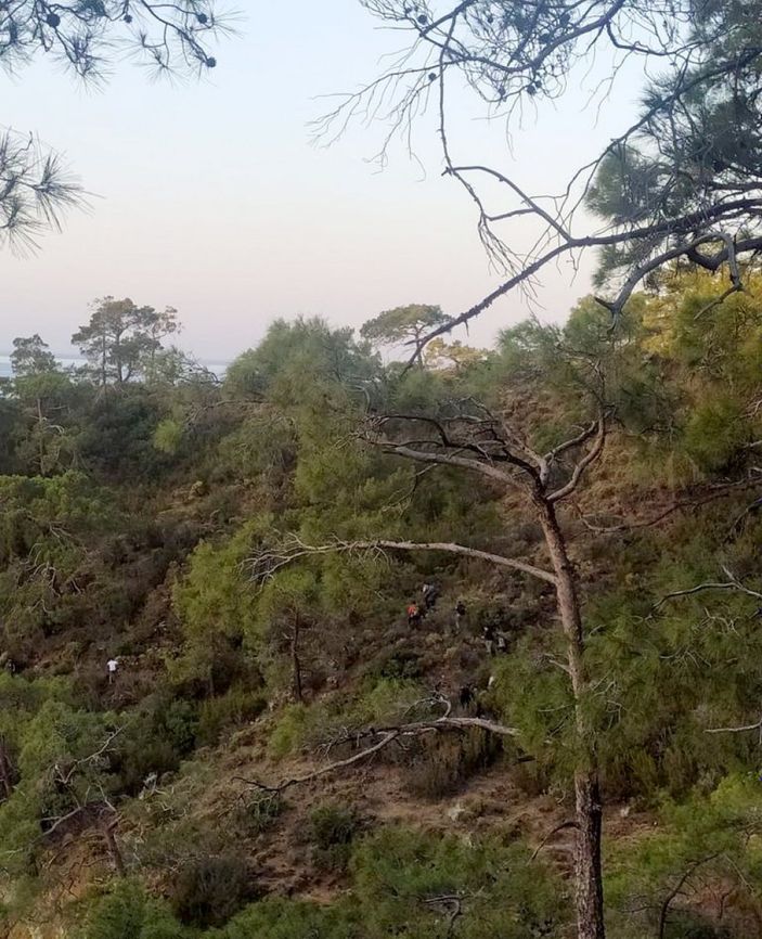 i Muğla’da Yunanistan’a kaçmaya çalışan 112 kaçak göçmen yakalandı