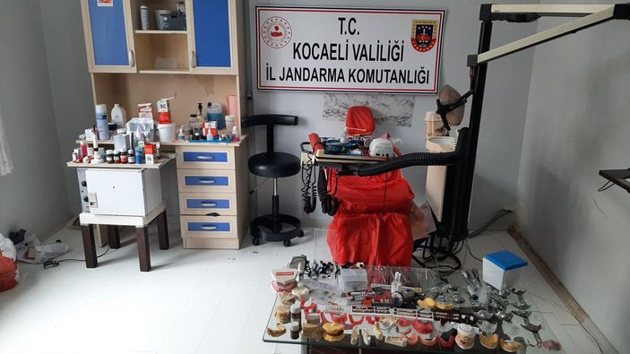 d Kocaeli’de sahte dişçi yakalandı