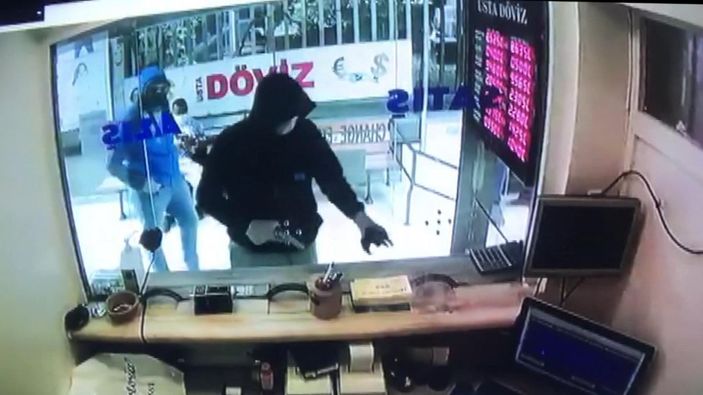 d Şişli'de döviz bürosuna soygun girişimi