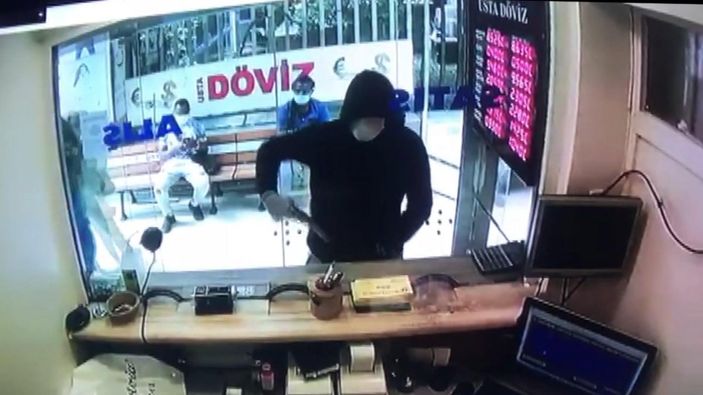 d Şişli'de döviz bürosuna soygun girişimi