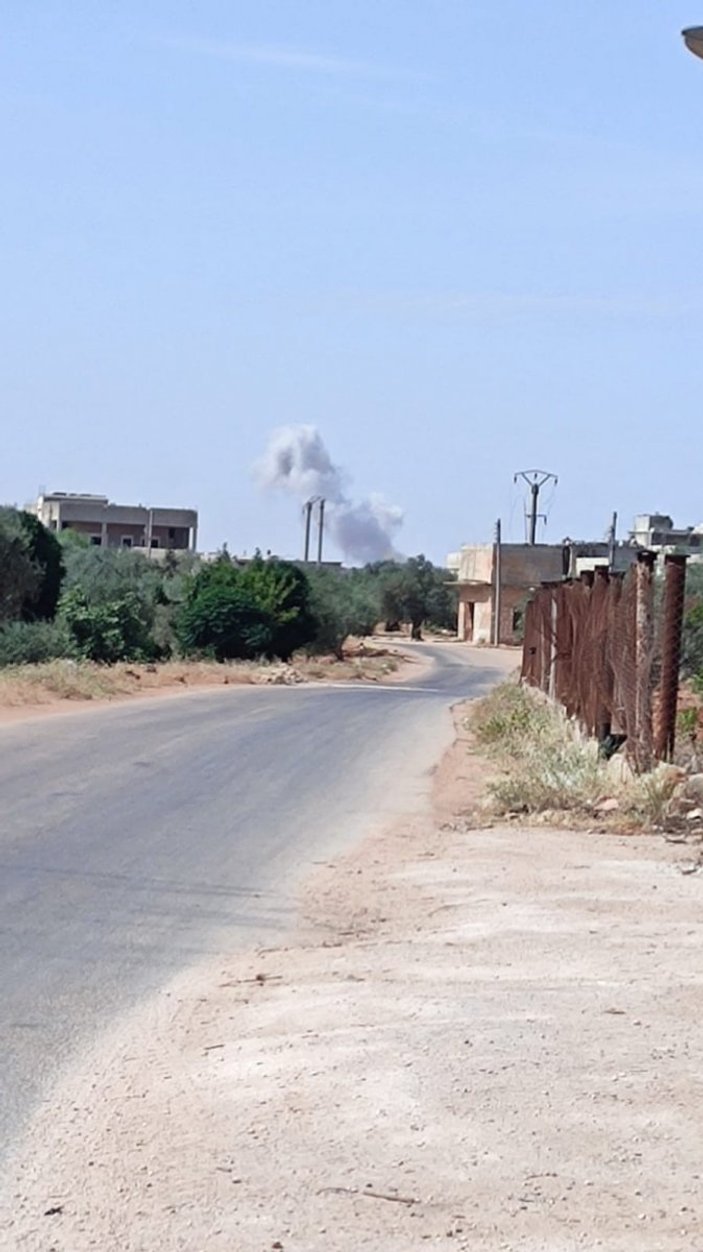 Esad rejimi, İdlib kırsalına saldırı düzenledi