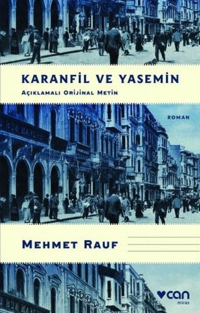 Mehmet Rauf'un Karanfil ve Yasemin kitabı günümüz Türkçesiyle