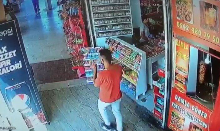 Şanlıurfa'daki hırsız, marketten cips çaldı