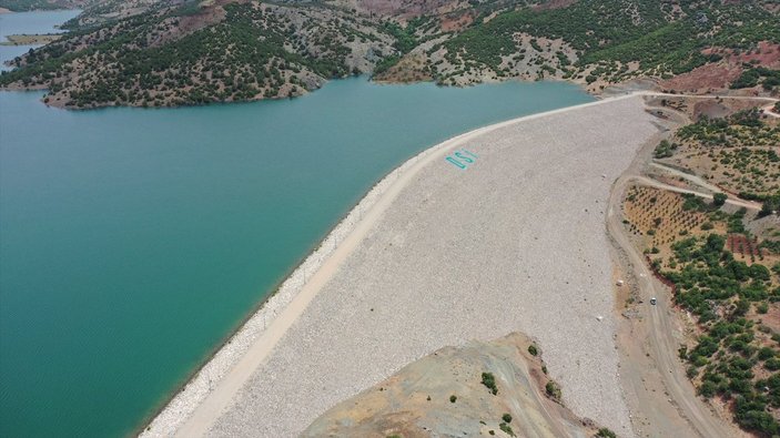 Kilis'teki Yukarı Afrin Barajı, bugün açıldı