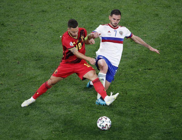 Belçika, Rusya'yı 3 golle mağlup etti