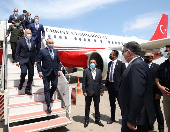 Cumhurbaşkanı Erdoğan'ın talimatıyla Türkiye heyeti Libya'ya gitti