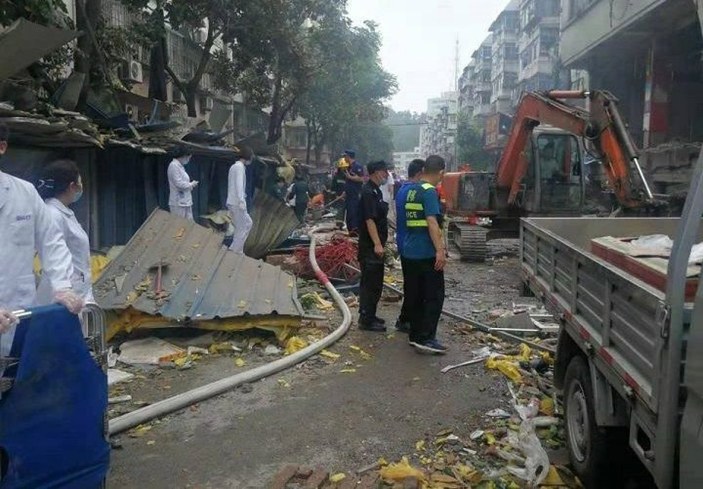 Çin’de doğalgaz patlaması: 11 ölü