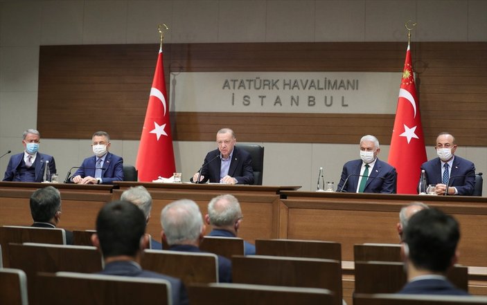 Cumhurbaşkanı Erdoğan, Afrin'deki kalleş saldırıyı kınadı