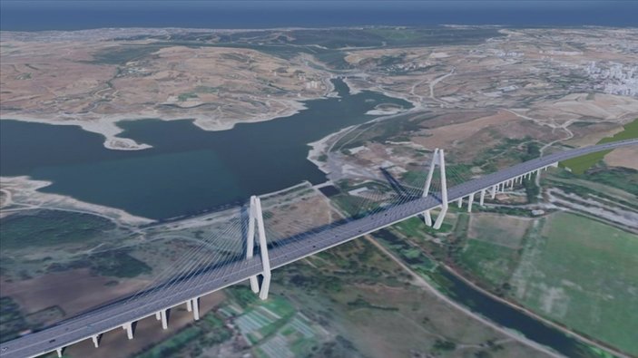 Kanal İstanbul'un ilk köprüsünün ayrıntıları