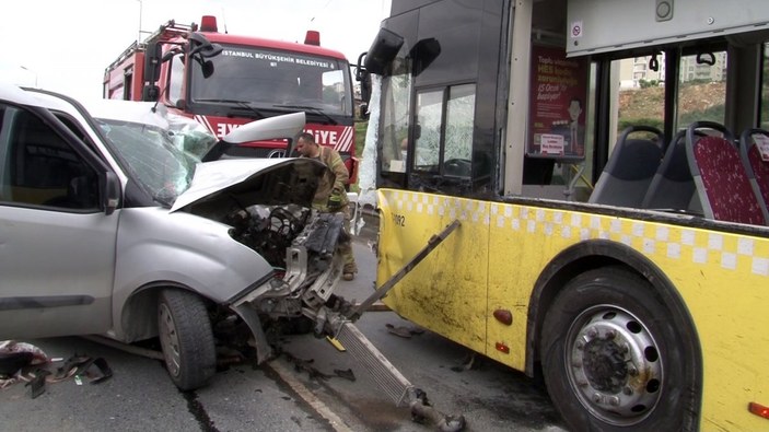 Başakşehir’de kaza: 1 ölü, 1 yaralı