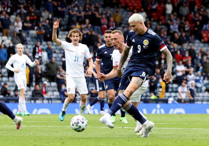 Çekya, İskoçya'yı 2 golle mağlup etti