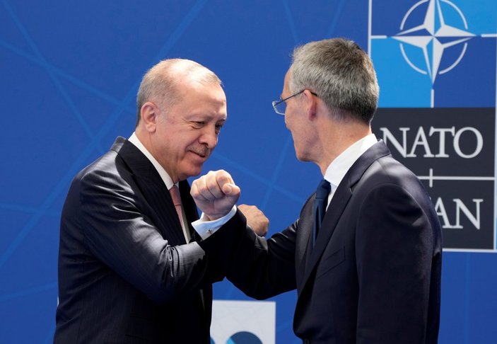 Cumhurbaşkanı Erdoğan, NATO karargahında